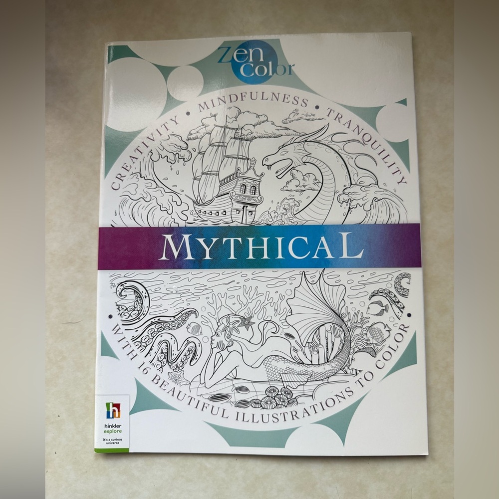 Mythical Coloring Book
